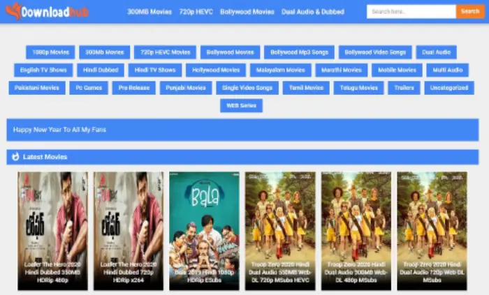 Downloadhub 2020: Illegal Free Download 300MB Dual Audio Bollywood Movies, Latest Downloadhub Hindi Dubbed Movies News